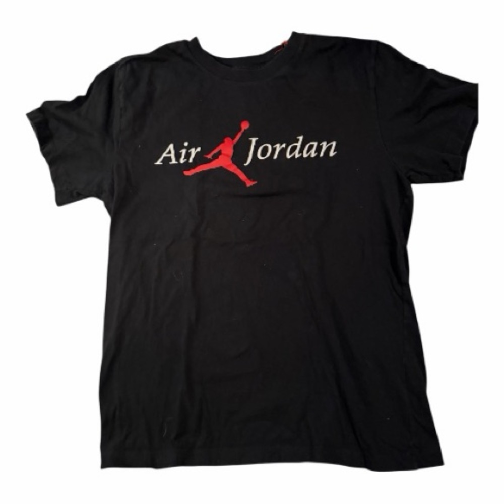 Nike Air Jordan Jumpman Graphic Tee Black Men’s Small Standard Fit Shirt